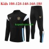 Manchester City Barn Tränings Sweatshirtställ Svart 2023/24